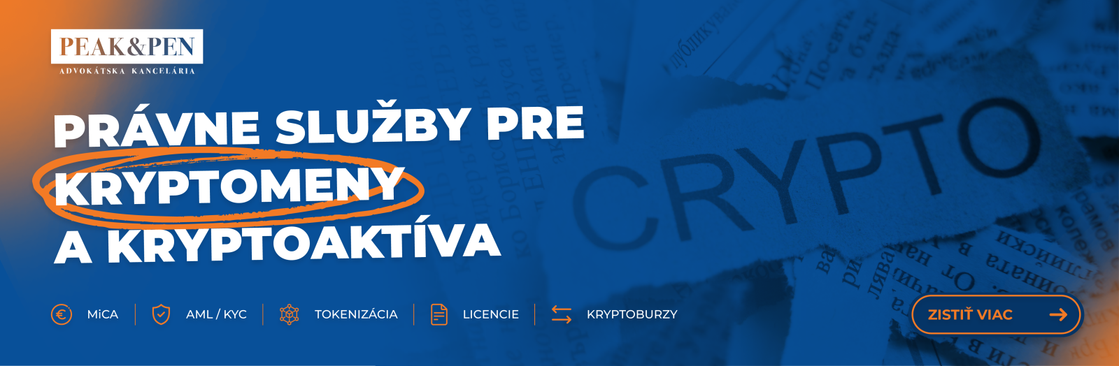 Právne služby pre kryptomeny a kryptoaktíva